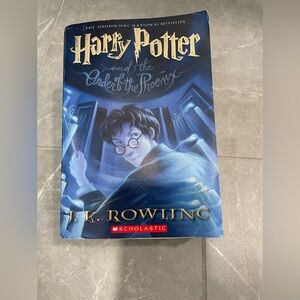 Scholastic Paperback with Cream and Yellow Pages